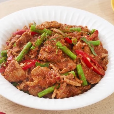 Stir Fry with Red Curry Paste