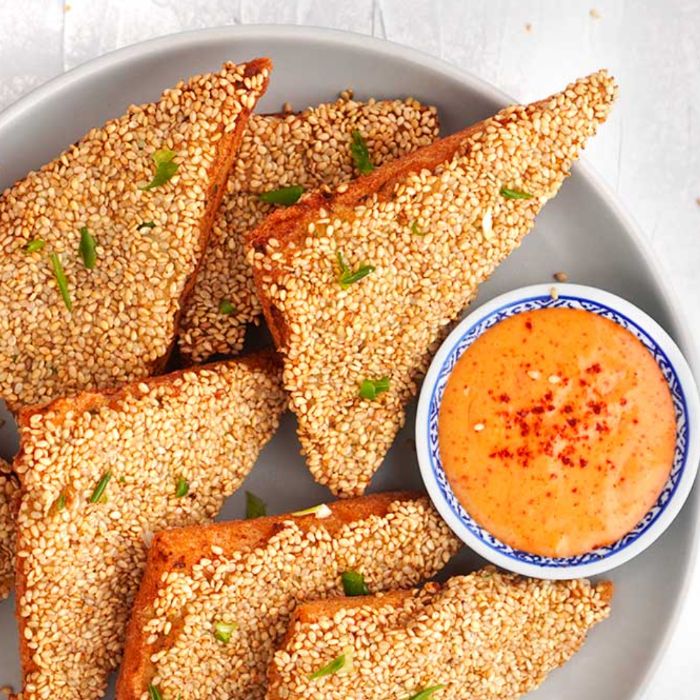 Sesame Prawn Toast 芝麻虾多士