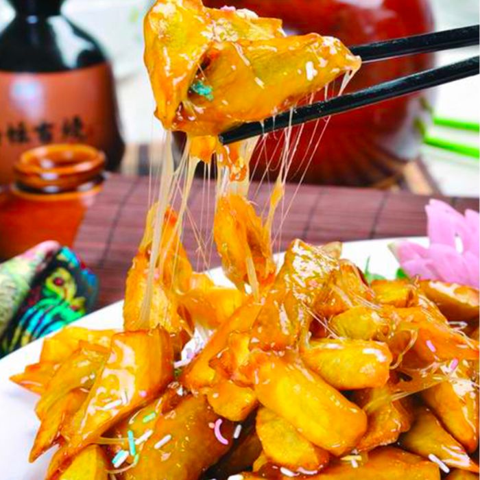 拔丝地瓜 Chinese Hot Sweet Potato With Caramel Dressing  ⭐