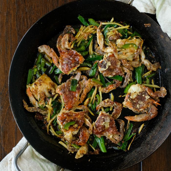 SP 11 Soft shell crabs stir-fried 