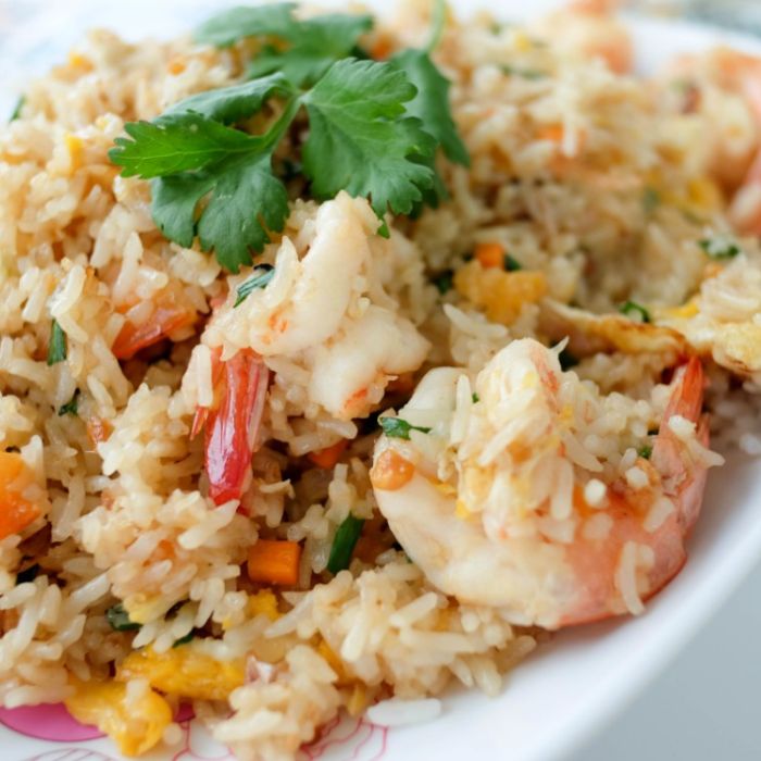 King Prawn Fried Rice  大虾炒饭