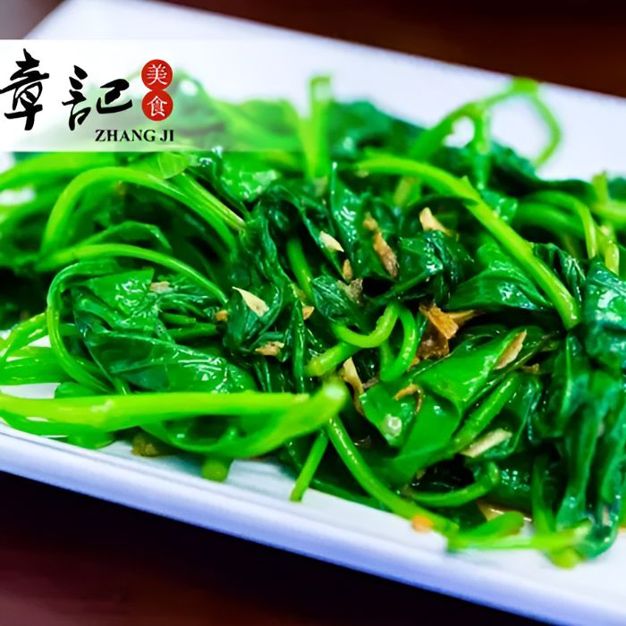 蒜蓉菠菜 Chinese Spinach In Garlic Sauce (V)(VG)