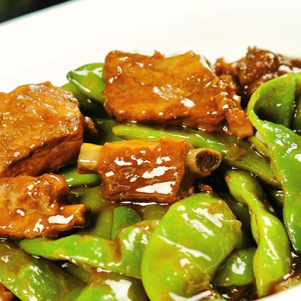 小排烧豆角 Stewed Pork Ribs With Green Beans ⭐