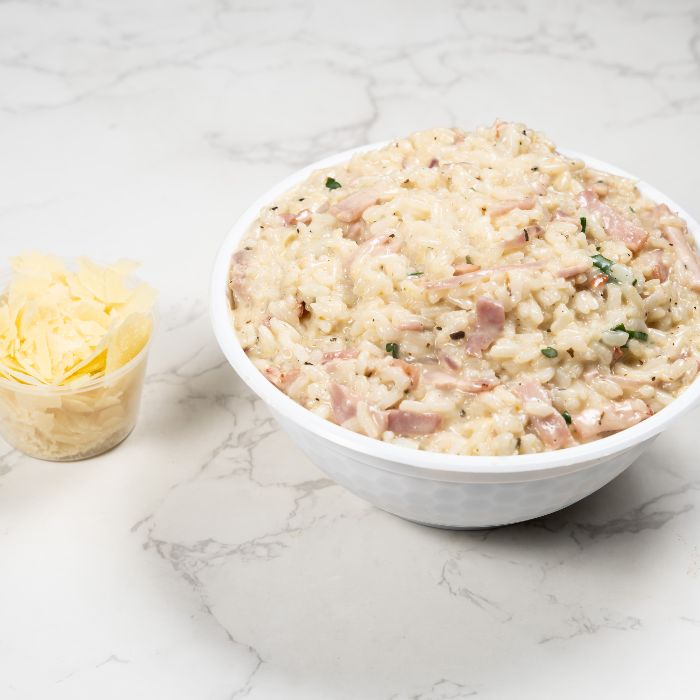 Smokin Bacon Risotto