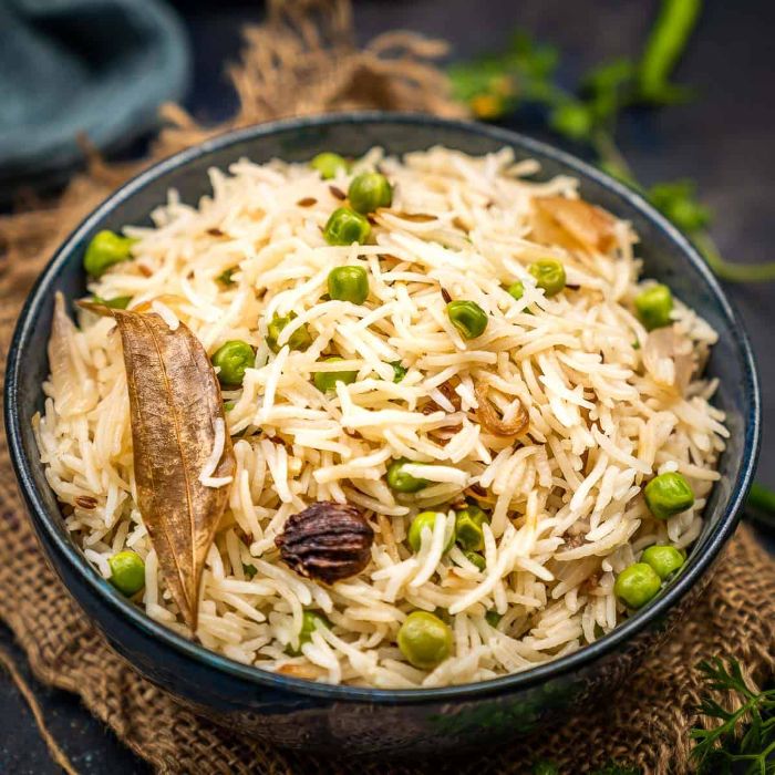 Matar Pulau  (V) (Rice with Peas)
