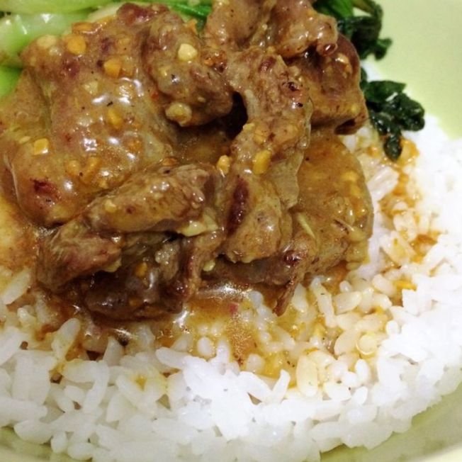 Beef In Satay Sauce 沙爹牛