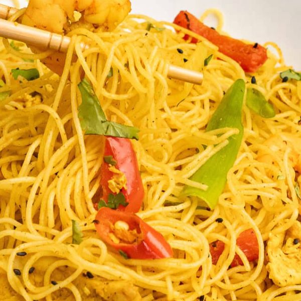 Spicy Singapore Rice Noodles 星洲米粉
