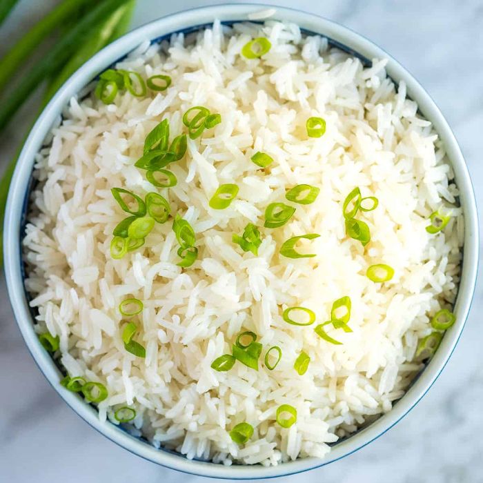 Coconut Rice (GF)(V)