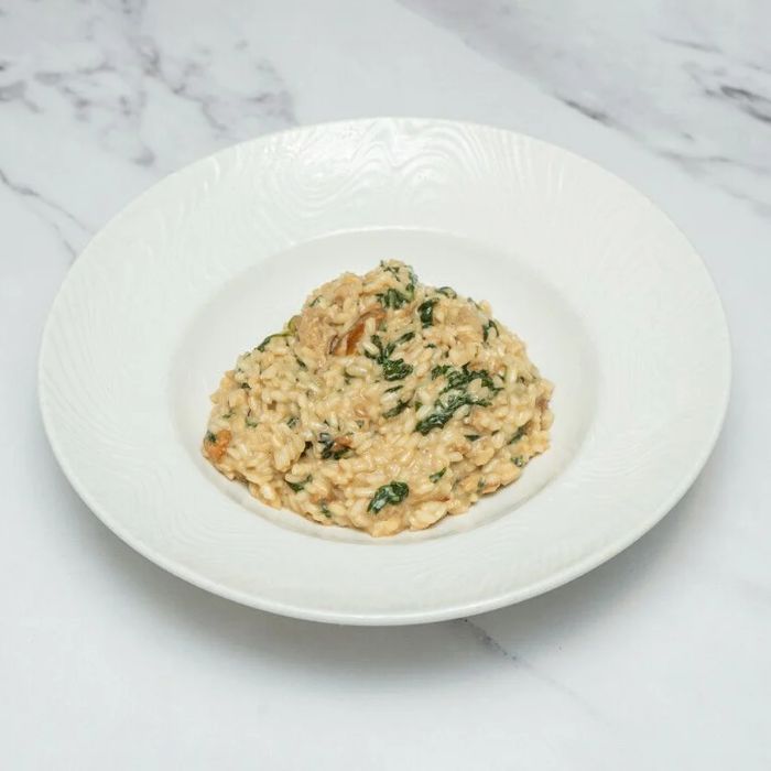 Risotto Al Porcini E Spinaci (V)