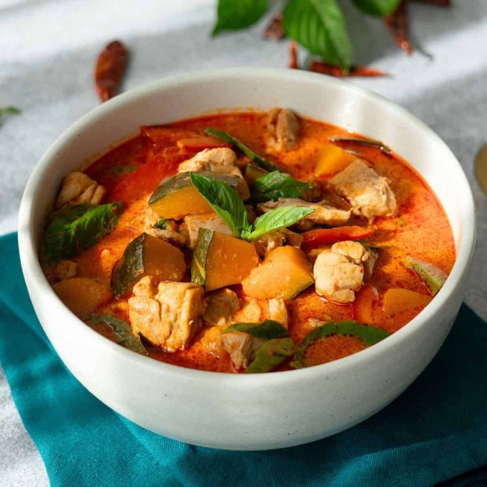 Red Curry Pumpkin Chicken (GF) 
