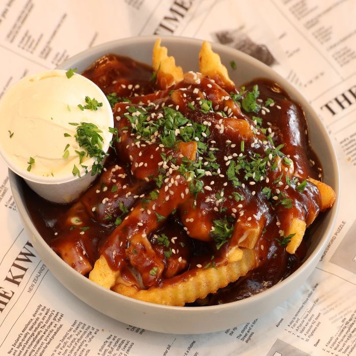 Chips with Cheese Bacon And Gravy