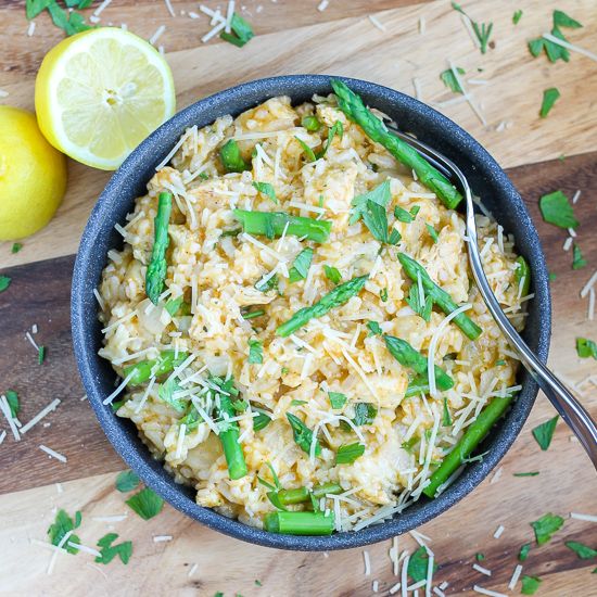 Chicken & Asparagus Risotto