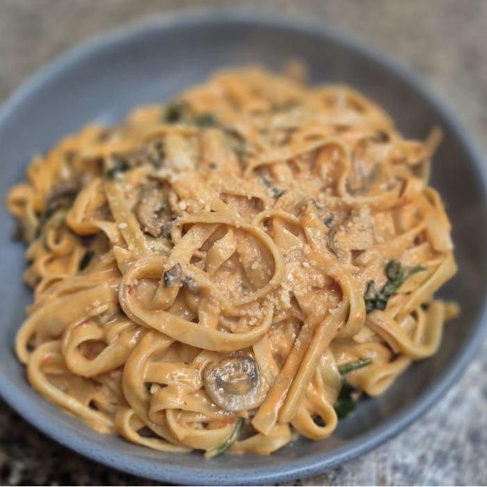 Fettucine Alla Funghi 🍃