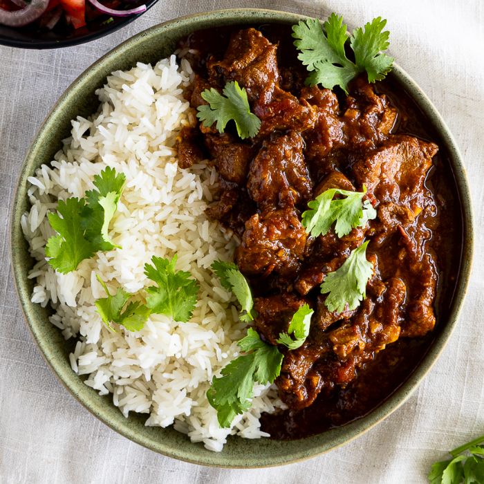 Lamb Curry With Rice