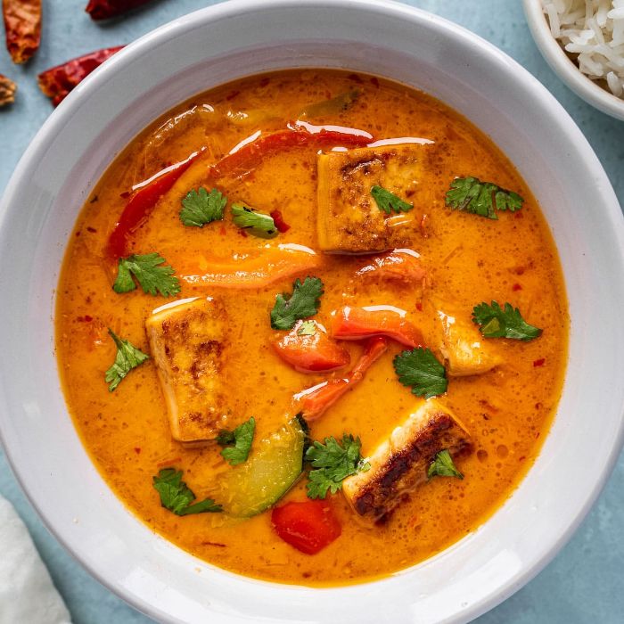 Red Curry Veggies & Tofu (GF) 
