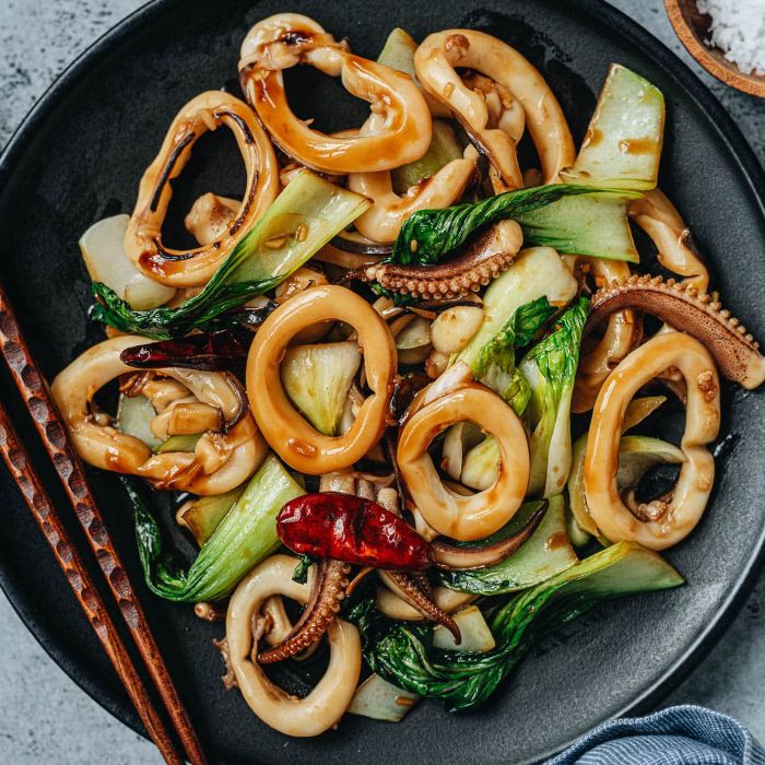 Squid Vegetables