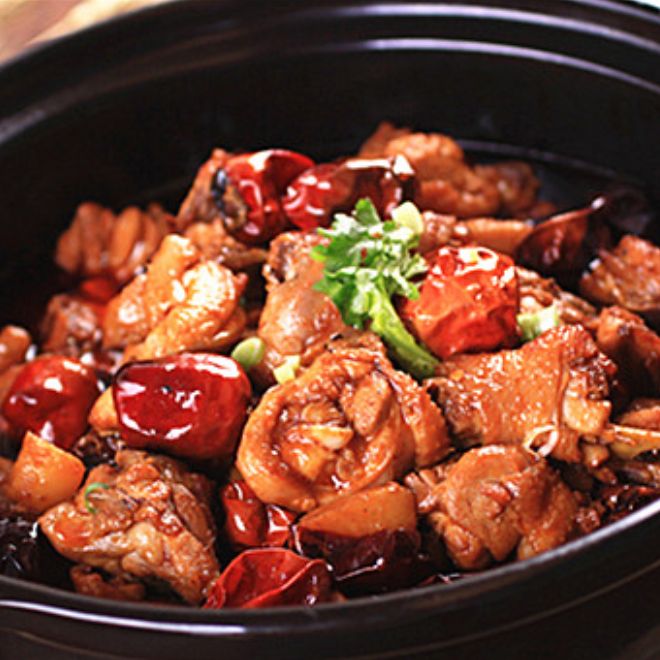 Spicy Braised Chicken Hotpot 山城鸡公煲