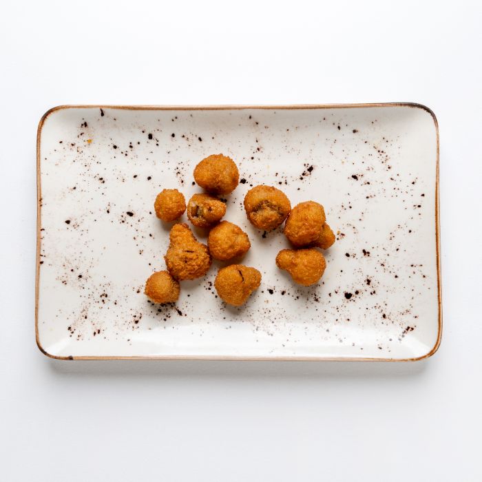 Battered  Mushrooms (10 Pcs)