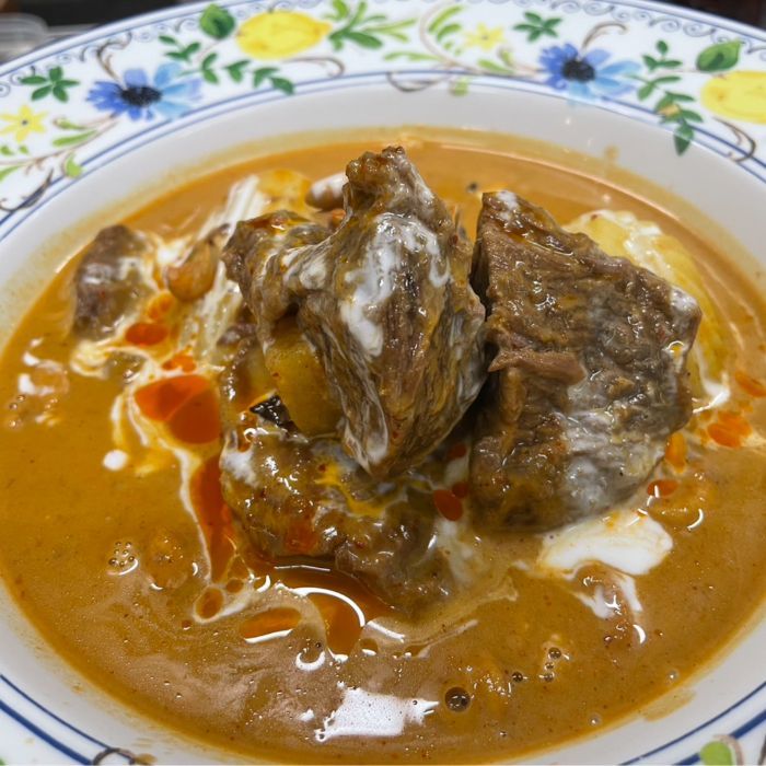 Massaman Beef Curry แกงเนื้อมัสมั่น