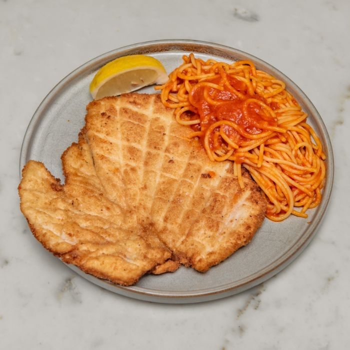 Scaloppina Di Vitello Alla Milanese