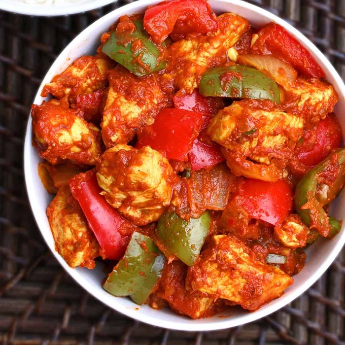 Chicken Jalfrezi Balti