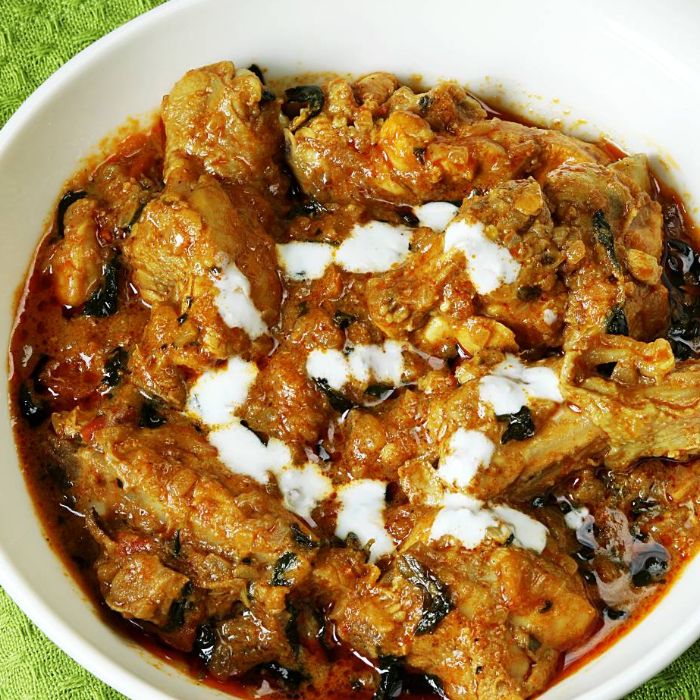 Creamy Methi Chicken Delhi Wala