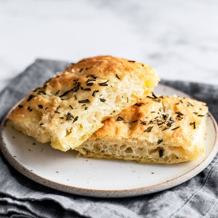 Focaccia Bread (V)